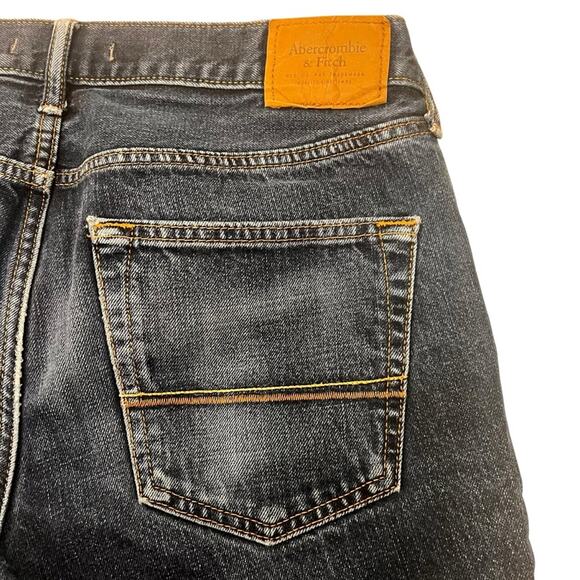 Abercrombie & Fitch | Men’s 32 x 36 Slim Straight Jeans, Dark Wash | Y2K 2000’s - Picture 9 of 16